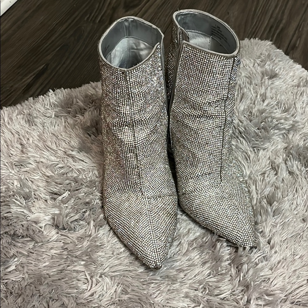 Gianni Bini Rhinestone bootie